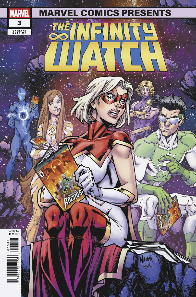 INFINITY WATCH #3 TODD NAUCK MARVEL COMICS PRESENTS VAR