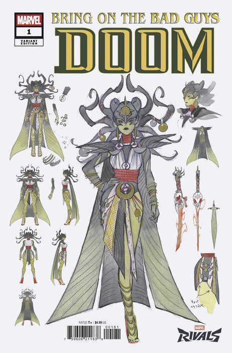BRING ON THE BAD GUYS DOOM #1 PEACH MOMOKO MARVEL RIVALS VARIANT