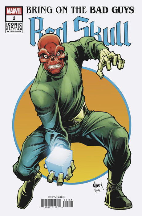 BRING ON THE BAD GUYS RED SKULL #1 TODD NAUCK ICONIC VARIANT
