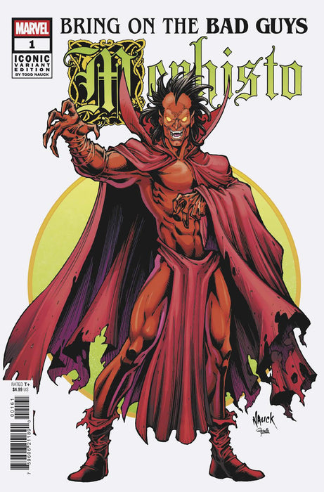 BRING ON THE BAD GUYS MEPHISTO #1 TODD NAUCK ICONIC VARIANT