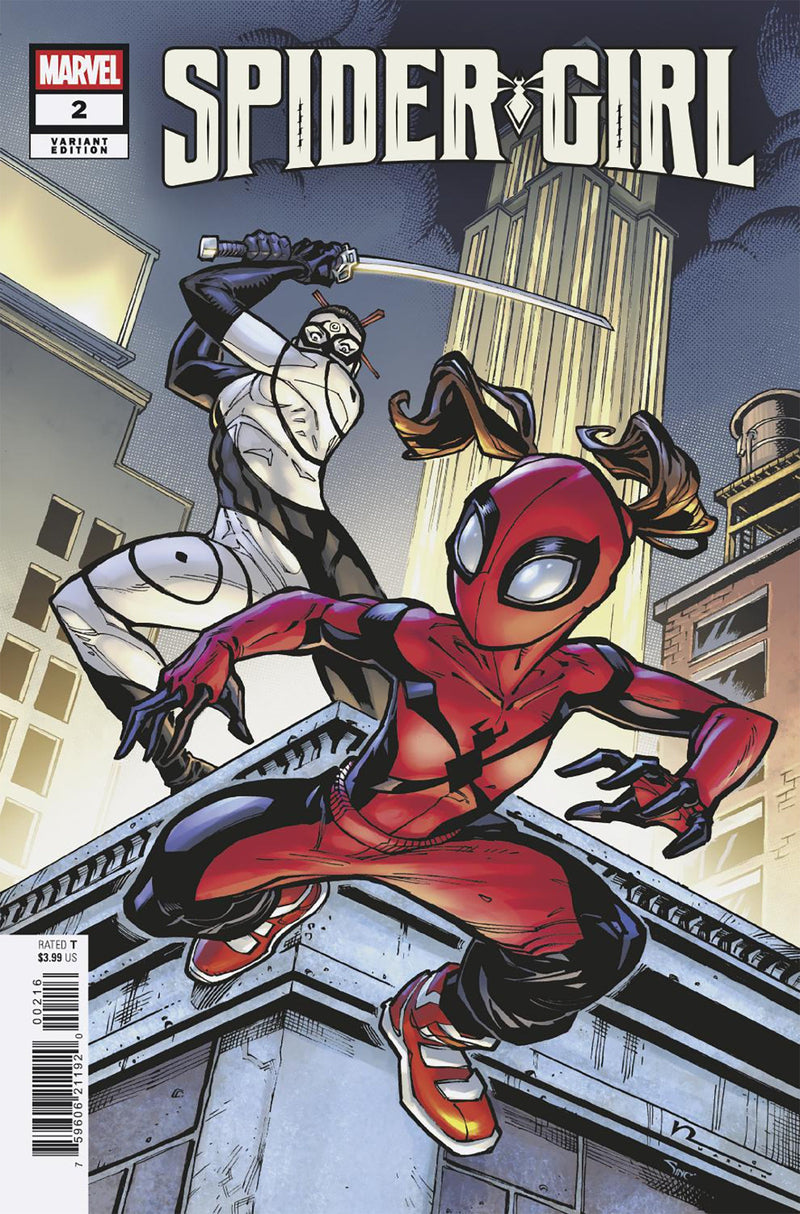 スパイダーガール #2 チャド・ハーディン バリアント