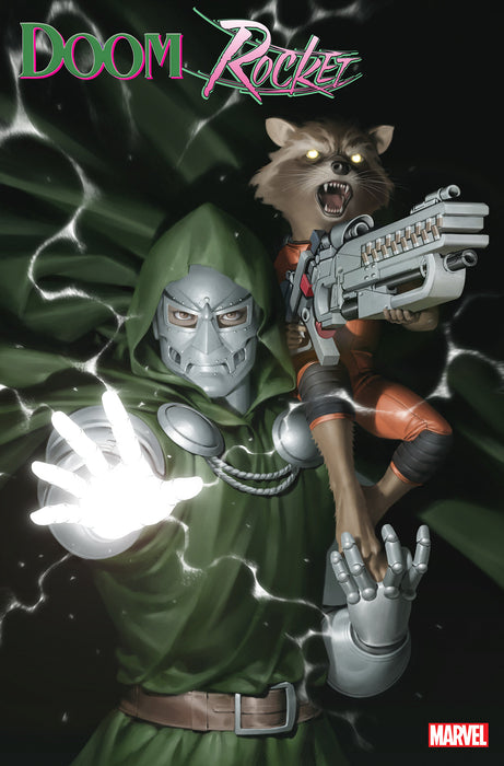 DOCTOR DOOM & ROCKET RACCOON #1 JUNGGEUN YOON VARIANT