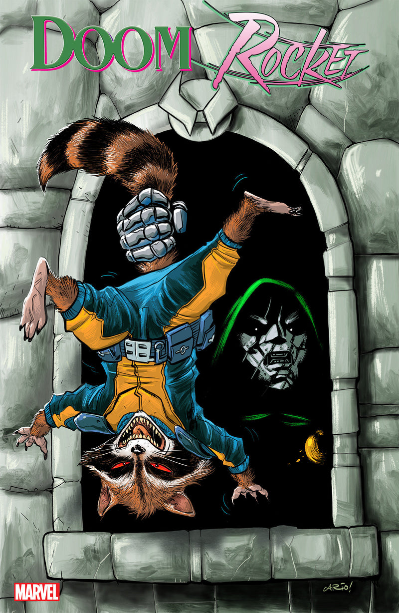 DOCTOR DOOM & ROCKET RACCOON #1 ARIO ANINDITO WINDOWSHADES VAR