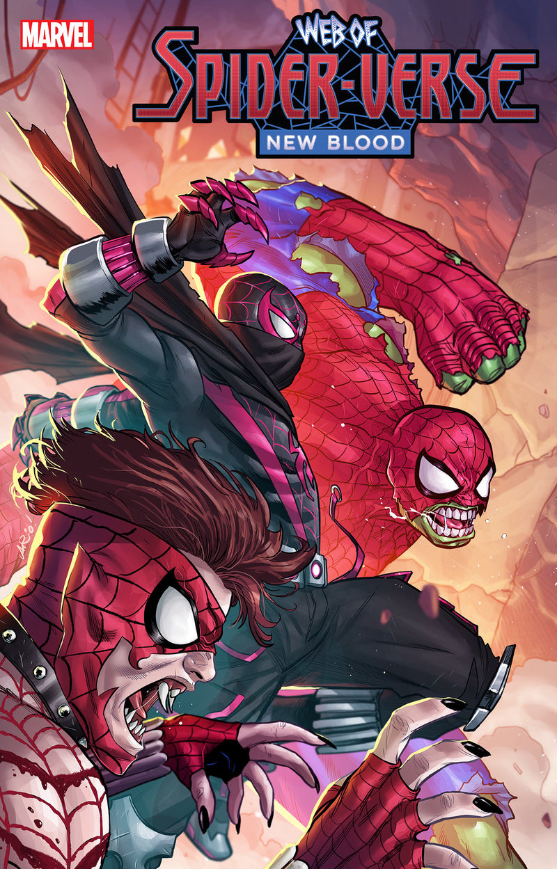 WEB OF SPIDER-VERSE NEW BLOOD #1 ARIO ANINDITO CONNECTING VARIANT