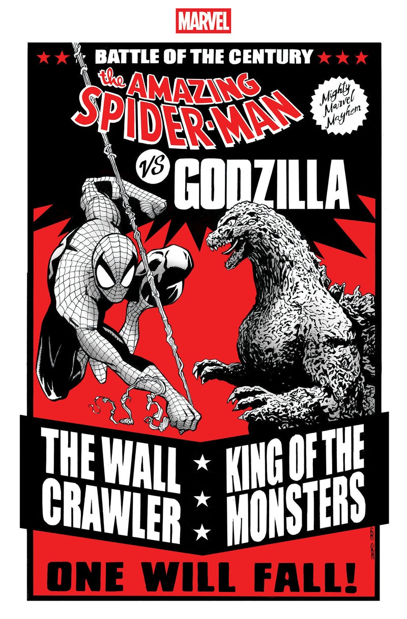 GODZILLA VS. SPIDER-MAN #1 LEE GARBETT VERSUS VAR