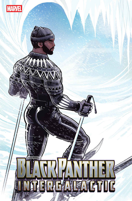 BLACK PANTHER INTERGALACTIC #1 LUCIANO VECCHIO WINTER BREAK VARIANT