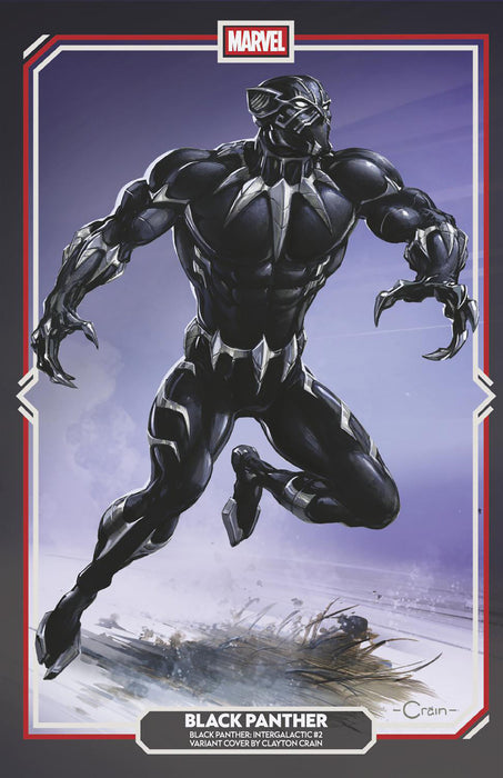 BLACK PANTHER INTERGALACTIC #2 CLAYTON CRAIN VARIANT