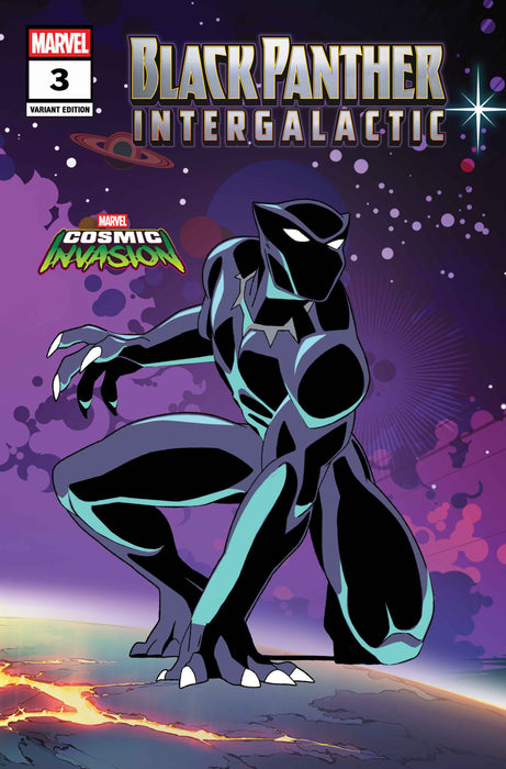 BLACK PANTHER INTERGALACTIC #3 MARVEL COSMIC INVASION VARIANT