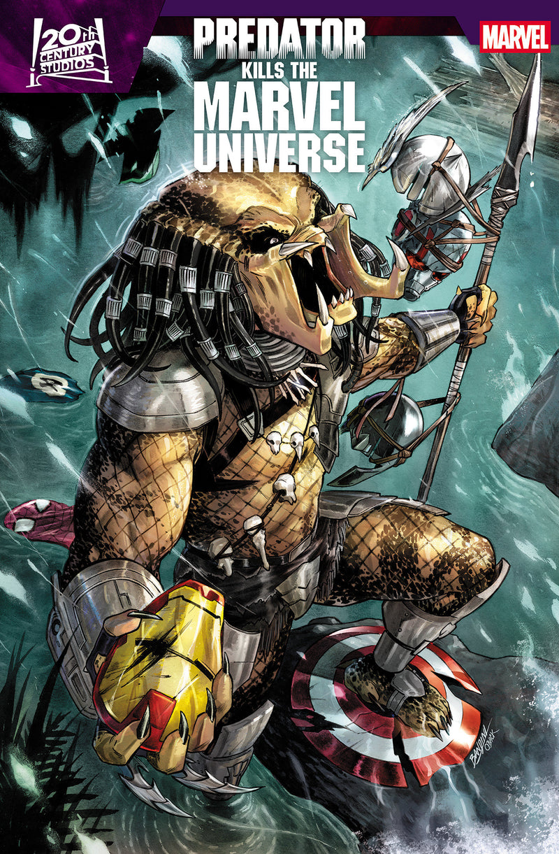 PREDATOR KILLS THE MARVEL UNIVERSE #1 MICHELE BANDINI 2ND PRINT VARIANT