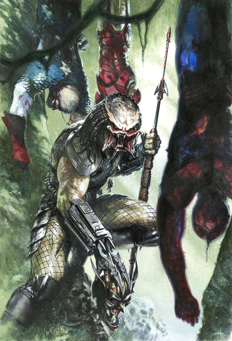 PREDATOR KILLS THE MARVEL UNIVERSE #1 GABRIELE DELL'OTTO VIRGIN VARIANT