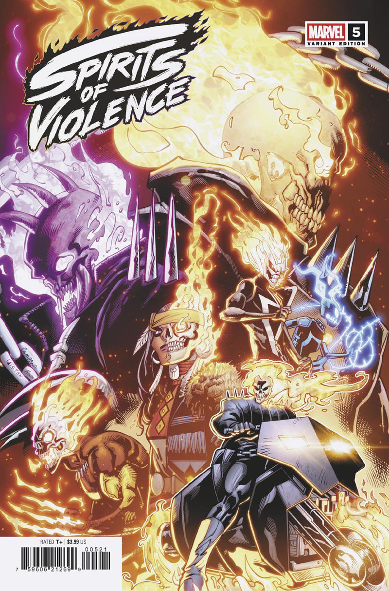 SPIRITS OF VIOLENCE #5 クリス・カンパーナ バリアント