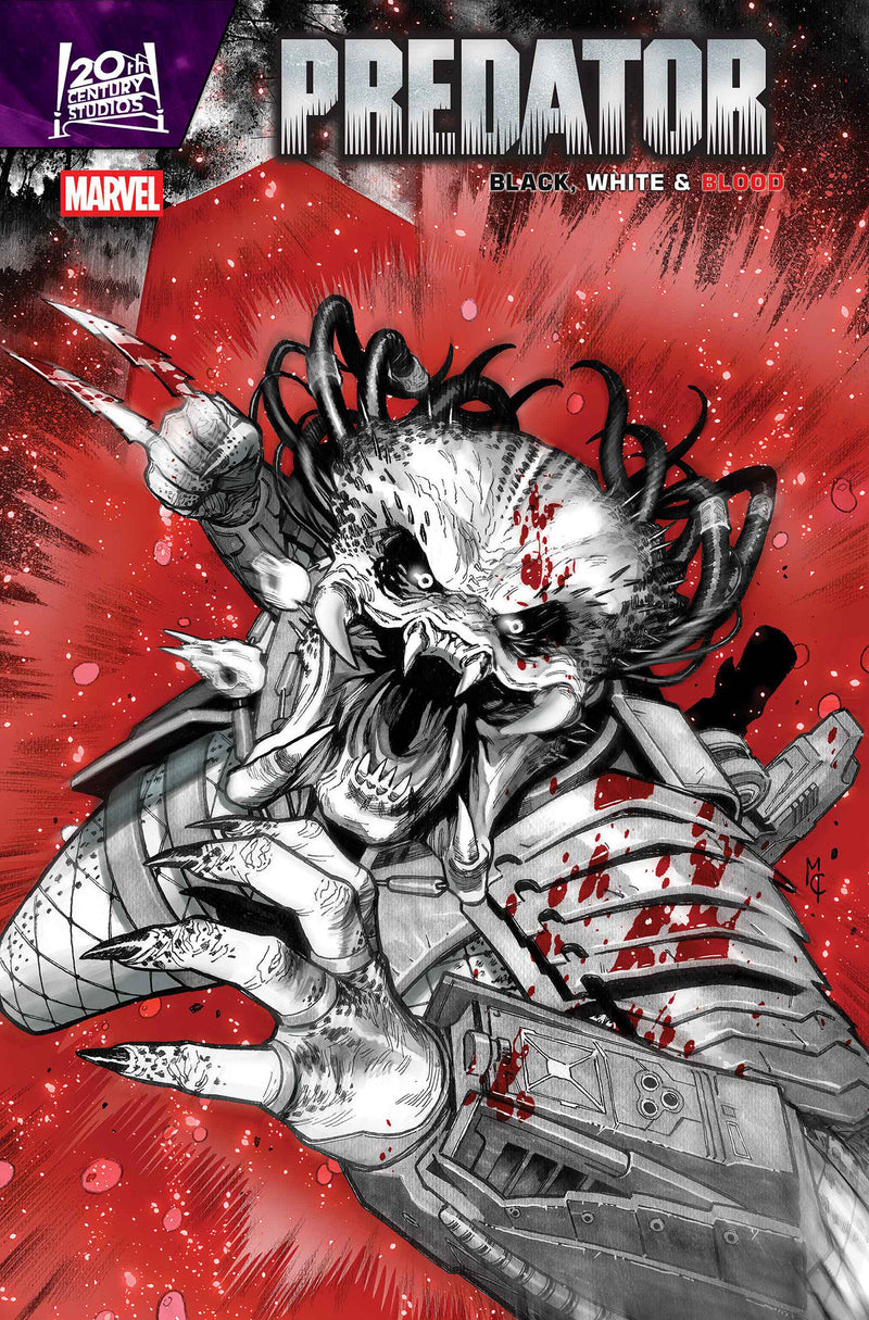 PREDATOR BLACK, WHITE & BLOOD #3