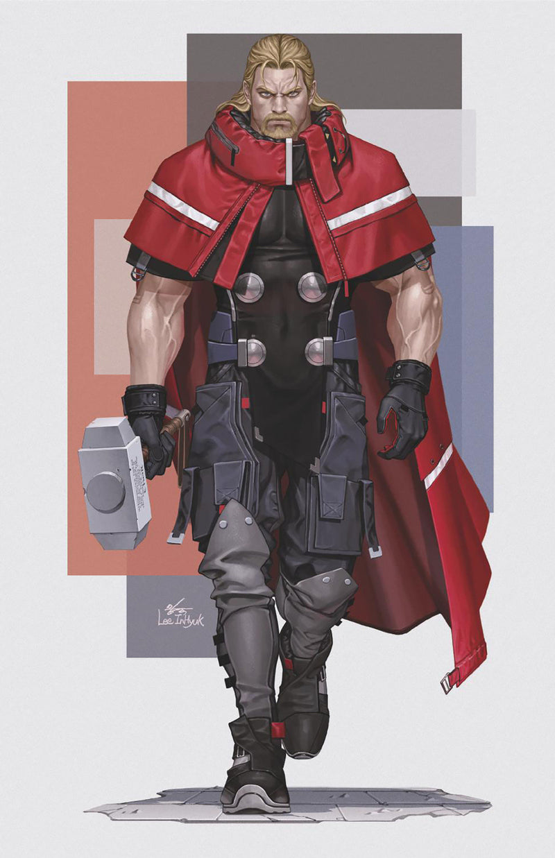 THOR #4 INHYUK LEE STREET-VERSE VIRGIN VARIANT
