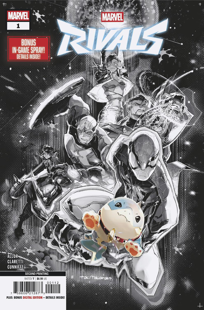 MARVEL RIVALS #1 TOKITOKORO 2ND PRINT VAR