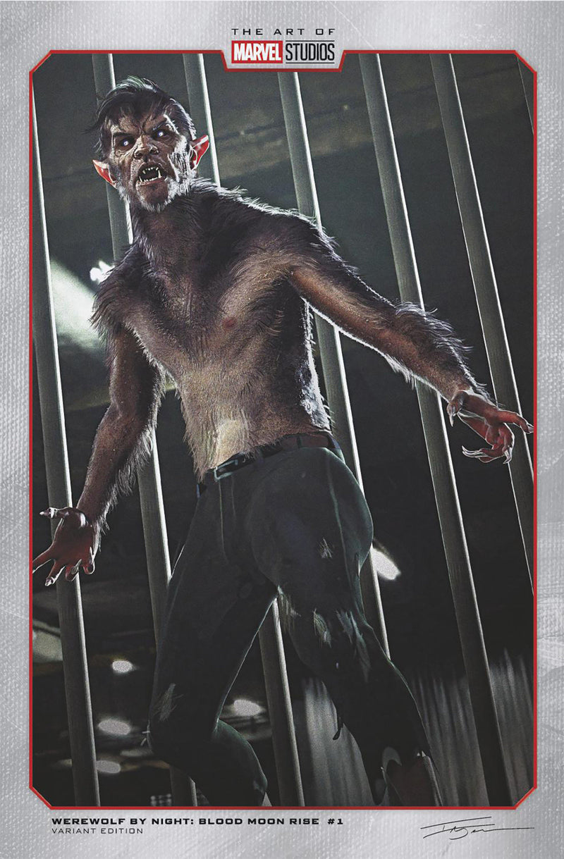 WEREWOLF BY NIGHT BLOOD MOON RISE #1 IAN JOYNER MARVEL STUDIOS VARIANT