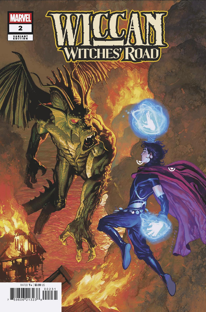 WICCAN WITCHES' ROAD #2 JOSEMARIA CASANOVAS VARIANT