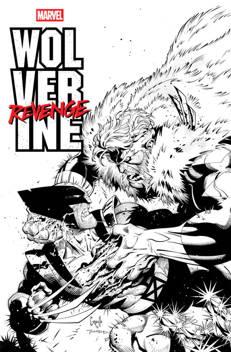 WOLVERINE REVENGE - RED BAND RAW - BLACK & WHITE EDITION #2 [POLYBAGGED]
