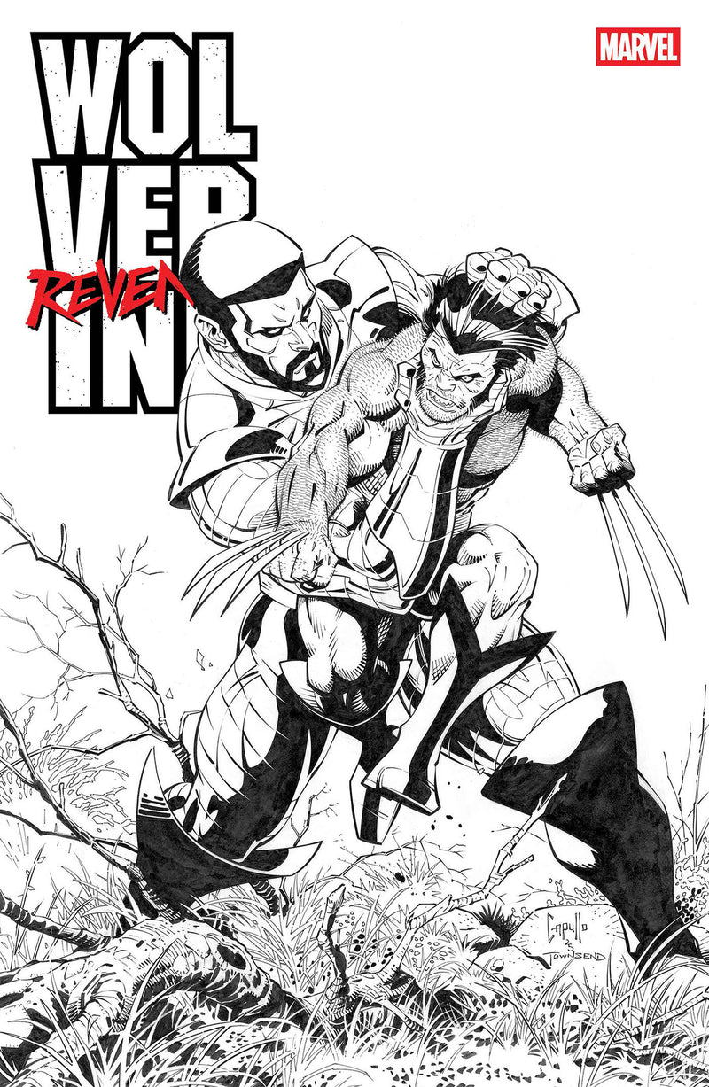 WOLVERINE REVENGE - RED BAND RAW - BLACK & WHITE EDITION #3 [POLYBAGGED]