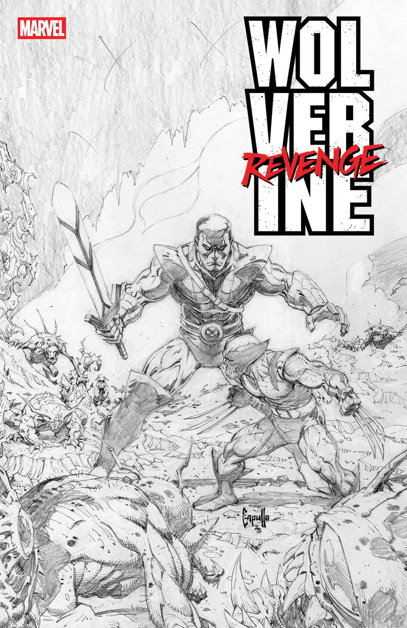 WOLVERINE REVENGE - RED BAND RAW - BLACK & WHITE EDITION #5 [POLYBAGGED]