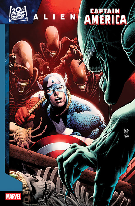 ALIEN VS. CAPTAIN AMERICA #1 PAULO SIQUEIRA VARIANT