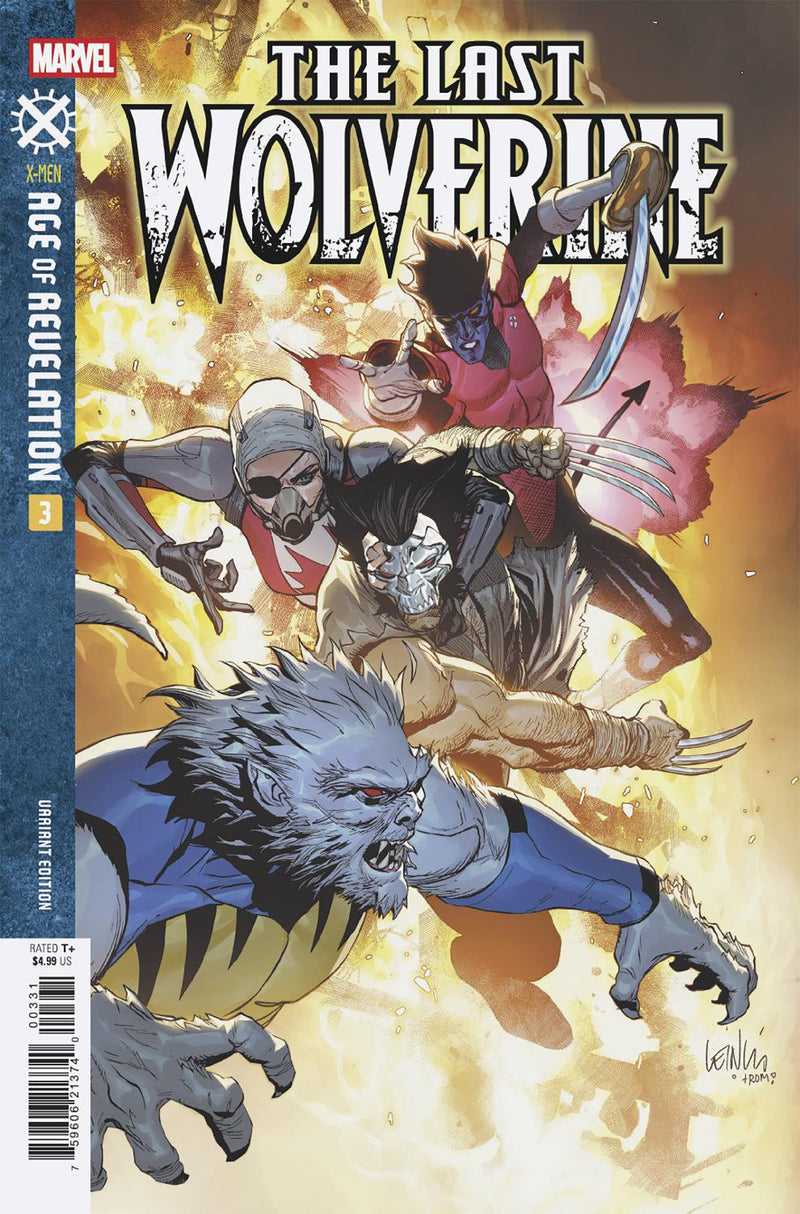 THE LAST WOLVERINE #3 LEINIL YU バリアント