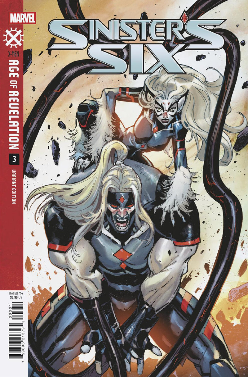 SINISTER'S SIX #3 MATTEO LOLLI VARIANT