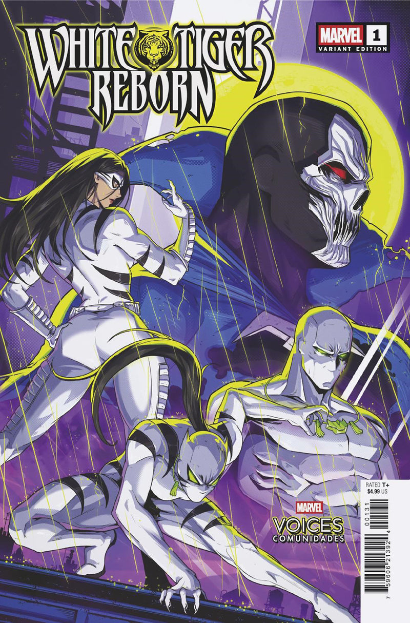 WHITE TIGER REBORN #1 JHONY CABALLERO VARIANT