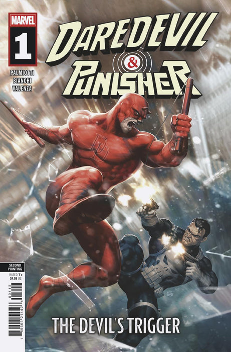 DAREDEVIL/PUNISHER THE DEVIL'S TRIGGER #1 KENDRICK LIM 2ND PRINT VARIANT