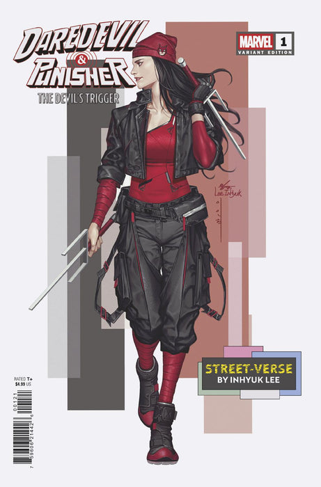 DAREDEVIL/PUNISHER THE DEVIL'S TRIGGER #1 INHYUK LEE STREET-VERSE VARIANT
