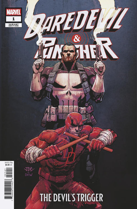 DAREDEVIL/PUNISHER THE DEVIL'S TRIGGER #1 JOSHUA CASSARA VARIANT