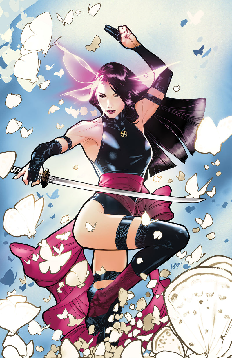 PSYLOCKE NINJA #1 PABLO VILLALOBOS VIRGIN VARIANT