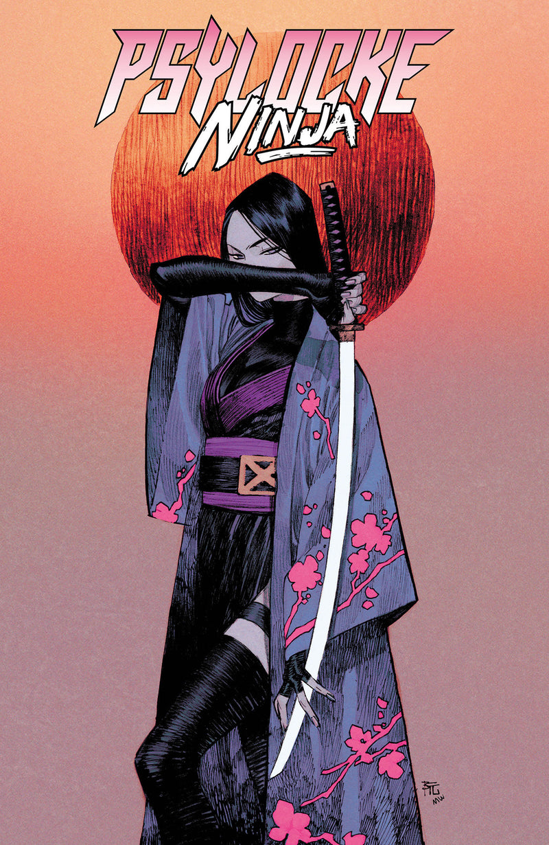 PSYLOCKE NINJA #1 DIKE RUAN RATIO 2ND PRINT VARIANT