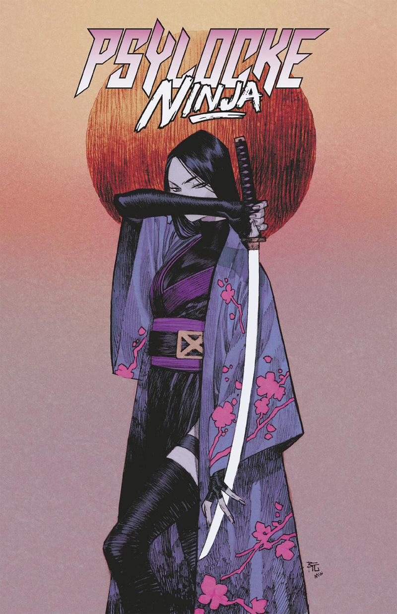 PSYLOCKE NINJA #1 DIKE RUAN FOIL VARIANT
