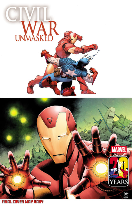 CIVIL WAR UNMASKED #1 PAULO SIQUEIRA VARIANT