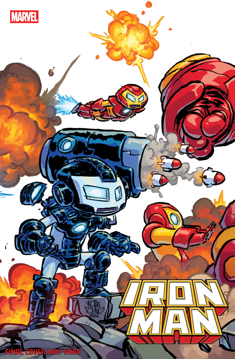 IRON MAN #2 SKOTTIE YOUNG 4-PART CONNECTING VAR VOL. 8