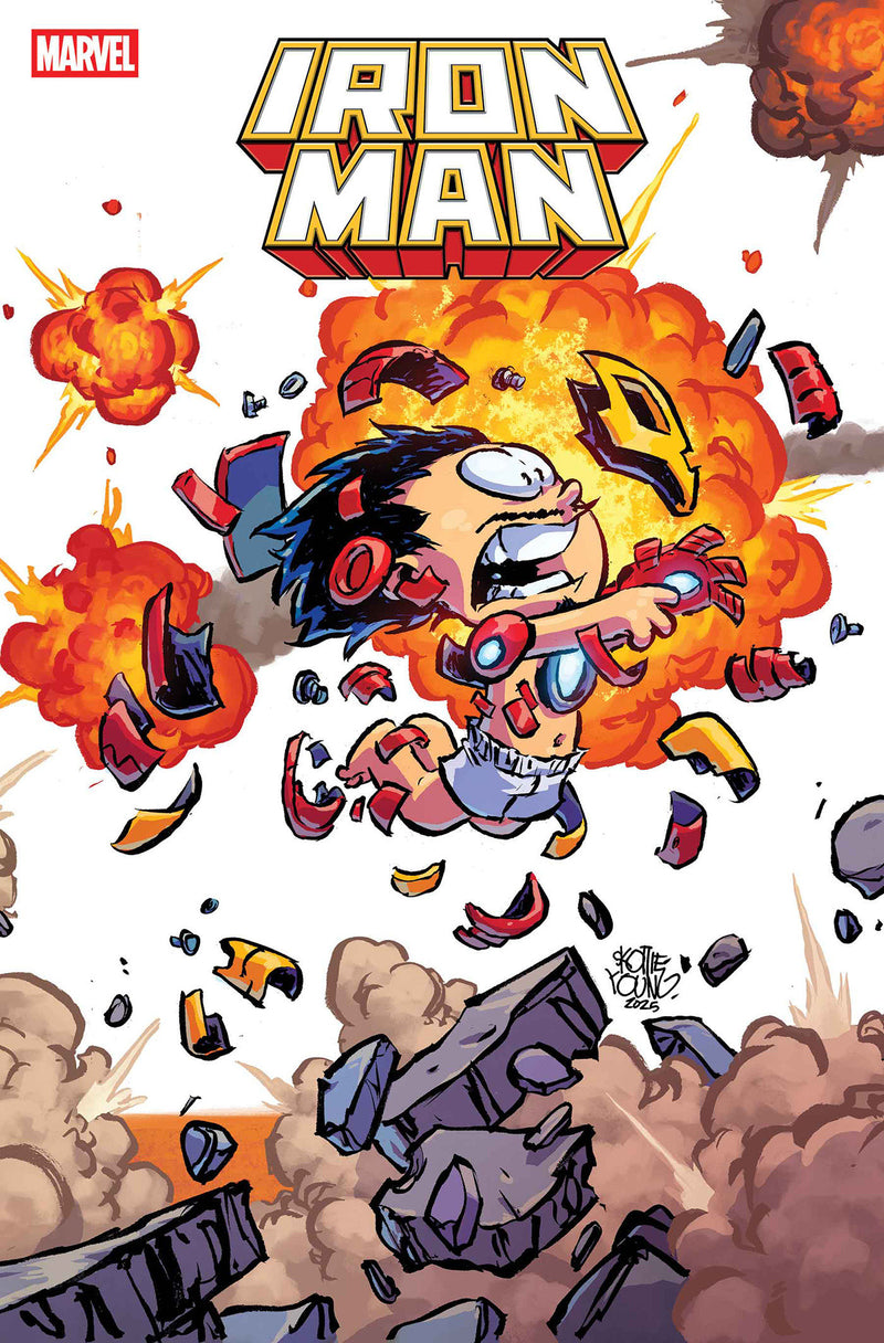 IRON MAN #4 SKOTTIE YOUNG 4-PART CONNECTING VAR VOL. 8