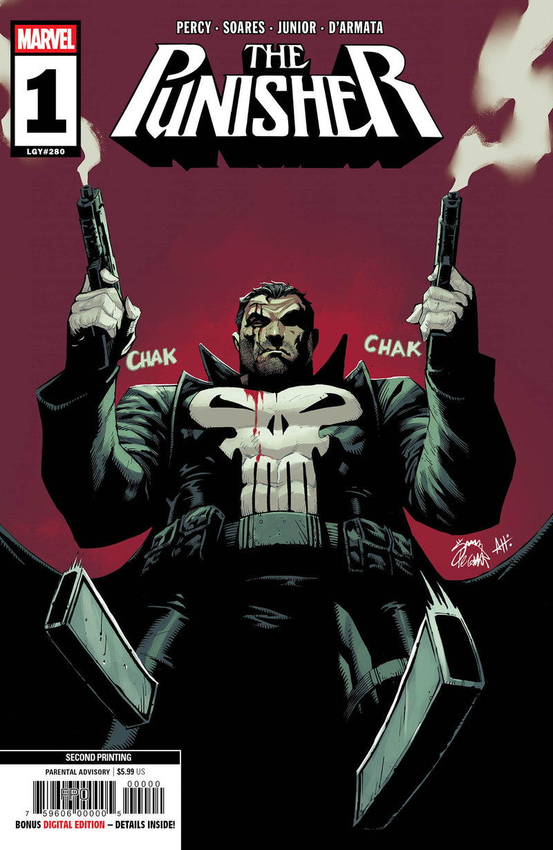 PUNISHER #1 RYAN STEGMAN 2ND PRINT