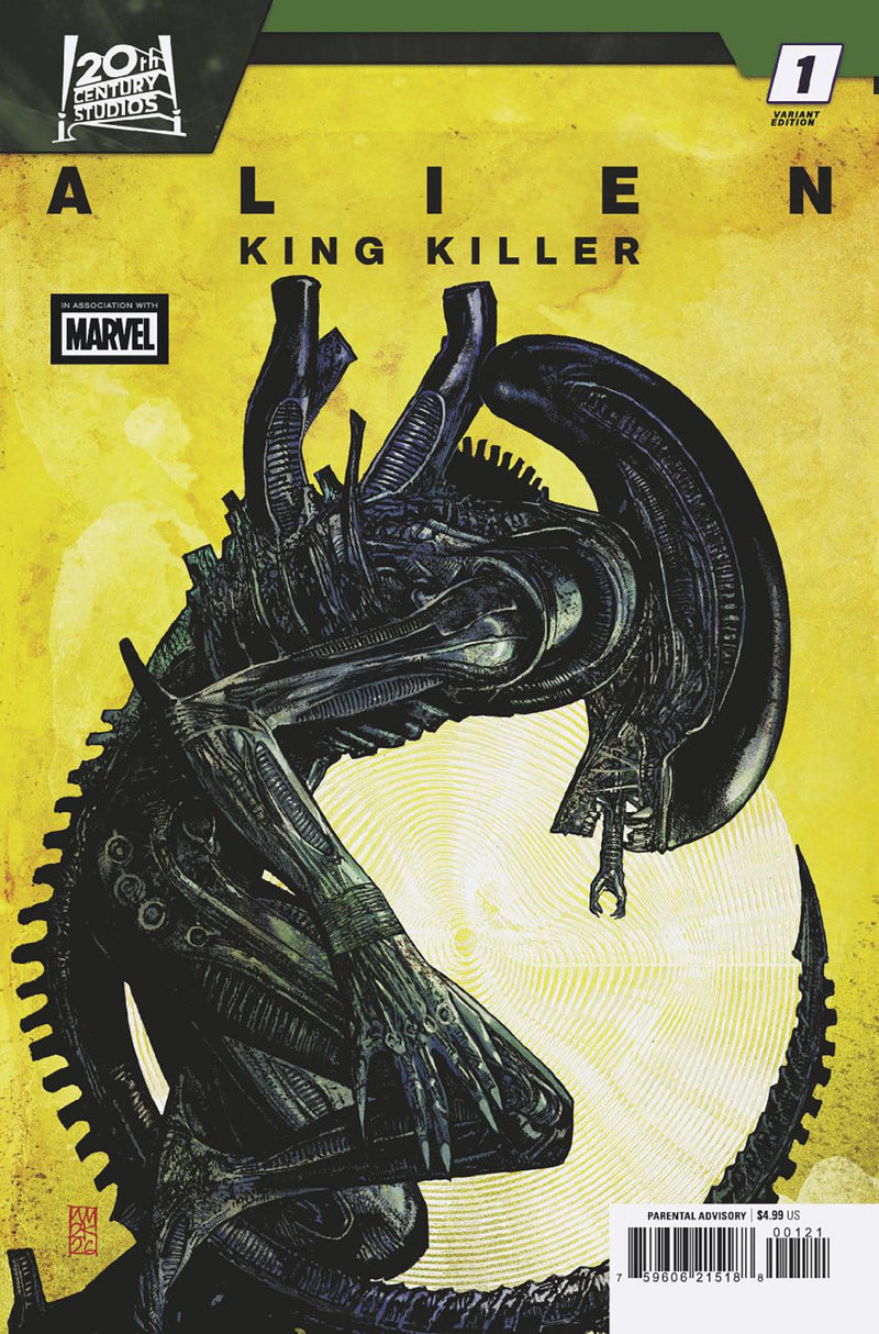 ALIEN: KING KILLER #1 ALEX MALEEV バリアント
