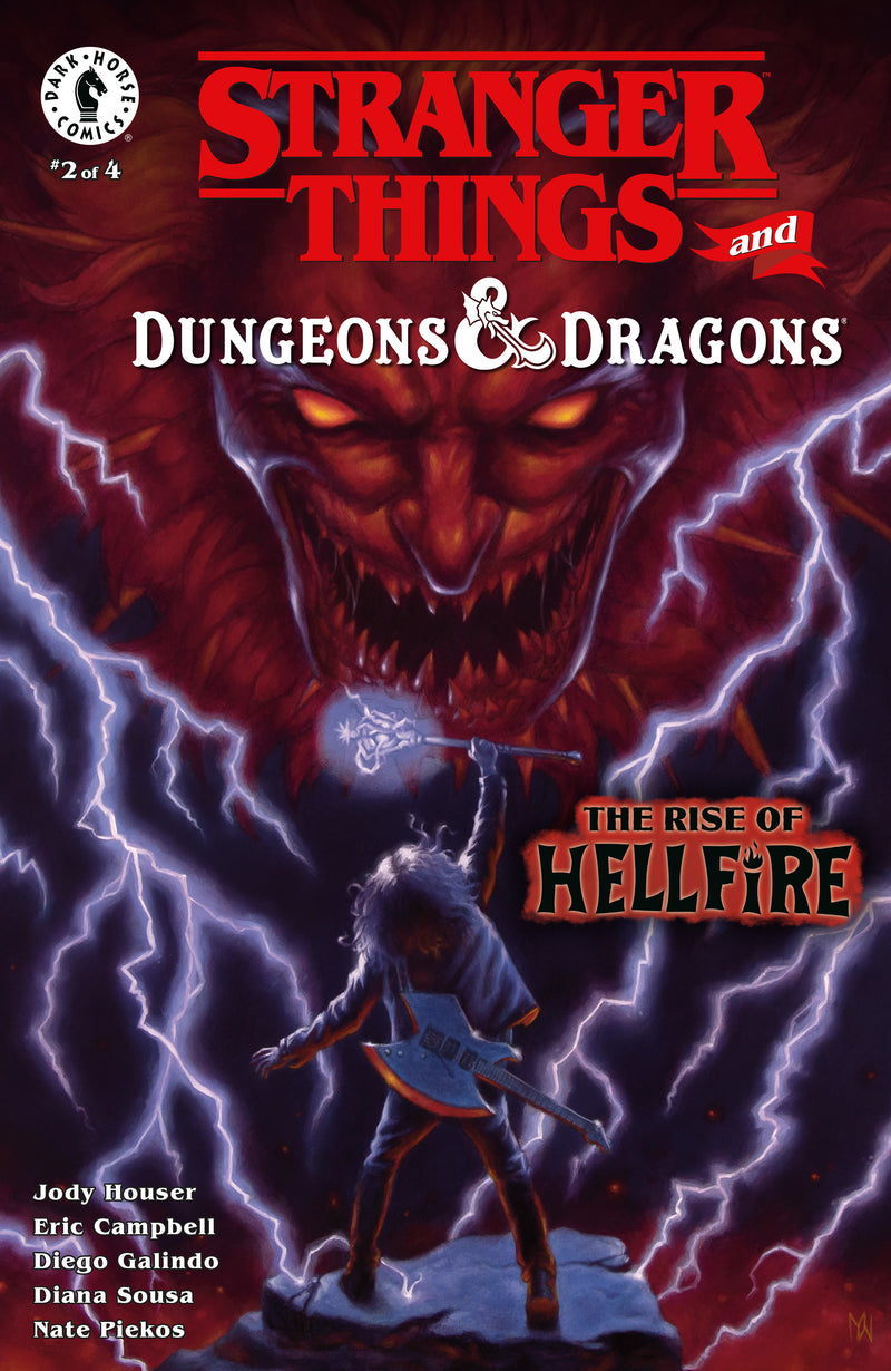 STRANGER THINGS AND DUNGEONS & DRAGONS: THE RISE OF HELLFIRE #2 (CVR A) (MYLES WOHL)