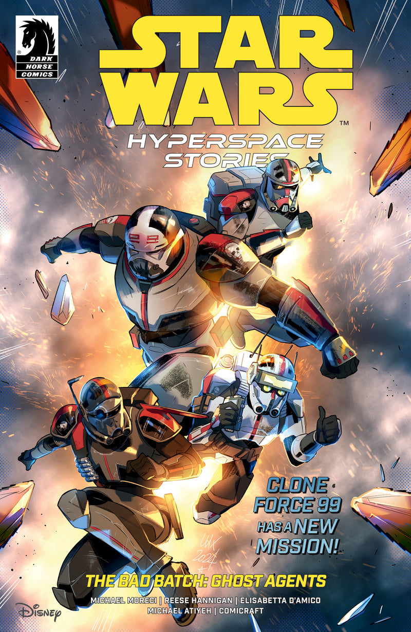 STAR WARS HYPERSPACE STORIES-THE BAD BATCH--GHOST AGENTS #1 VALERIA FAVOCCIA COVER