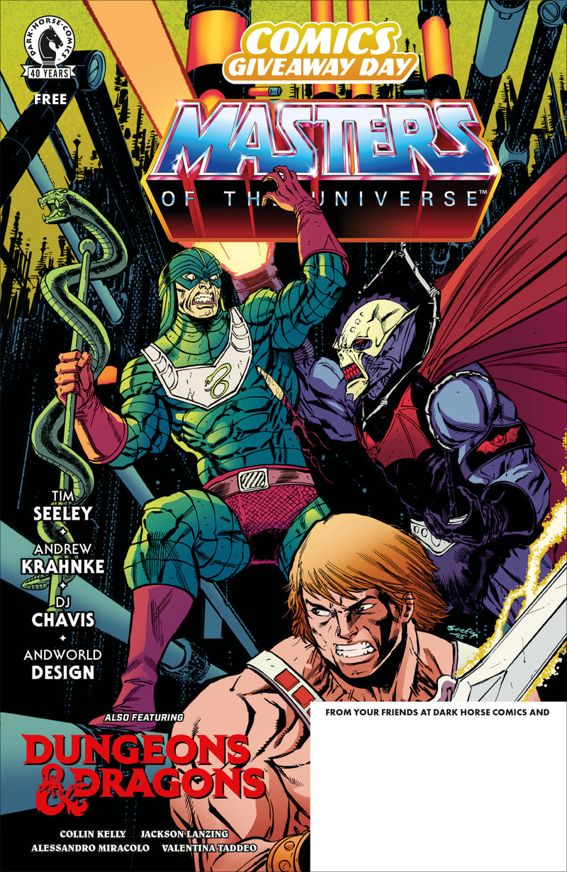 HE-MAN AND THE MASTERS OF THE UNIVERSE/DUNGEONS & DRAGONS COMICS GIVEAWAY DAY 2026