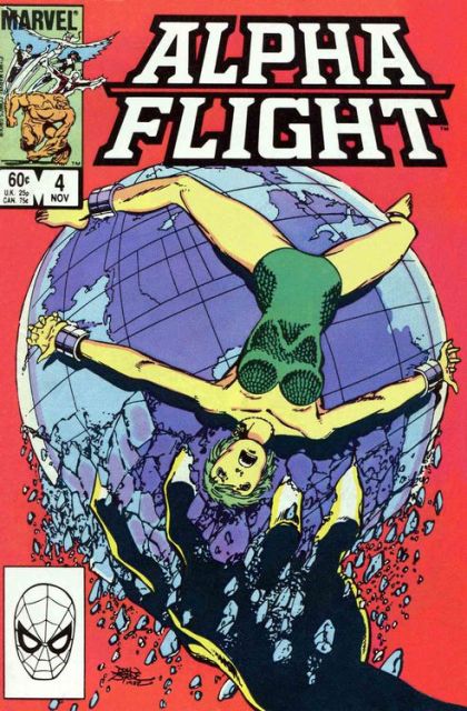 ALPHA FLIGHT #4 DIRECT EDITION 1983 VOL. 1