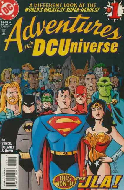 Adventures In The DC Universe #1 Direct Edition