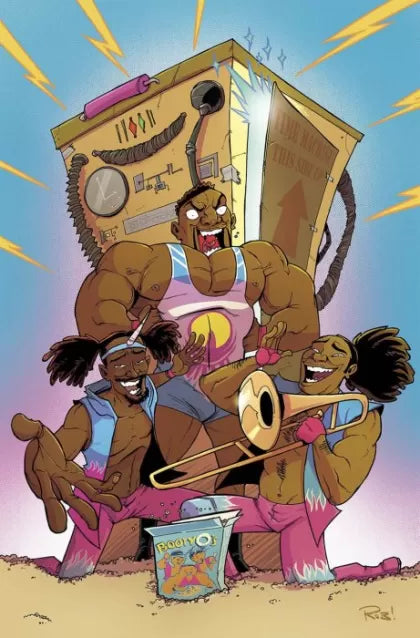 WWE #1 Incentive Rob Guillory The New Day Virgin Variant Cover