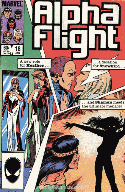 ALPHA FLIGHT #18 DIRECT EDITION 1984 VOL. 1