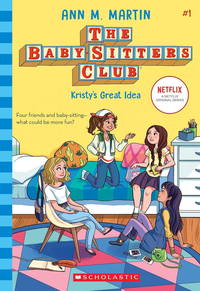THE BABY-SITTERS CLUB #1 KRISTY'S GREAT IDEA NETFLIX EDITION PAPERBACK