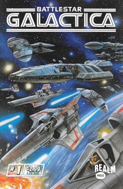 BATTLESTAR GALACTICA #1 REALM PRESS 1997