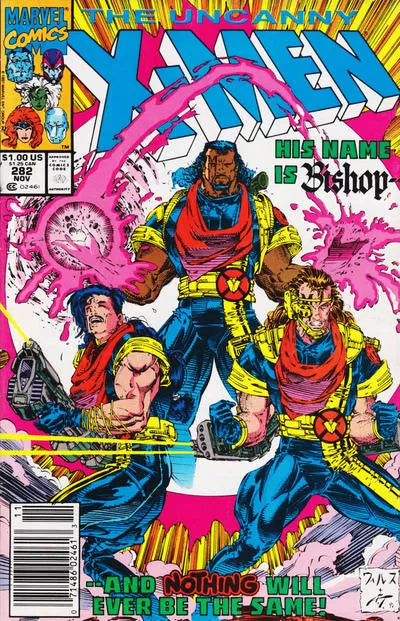 UNCANNY X-MEN #282 1991 NEWSSTAND EDITION