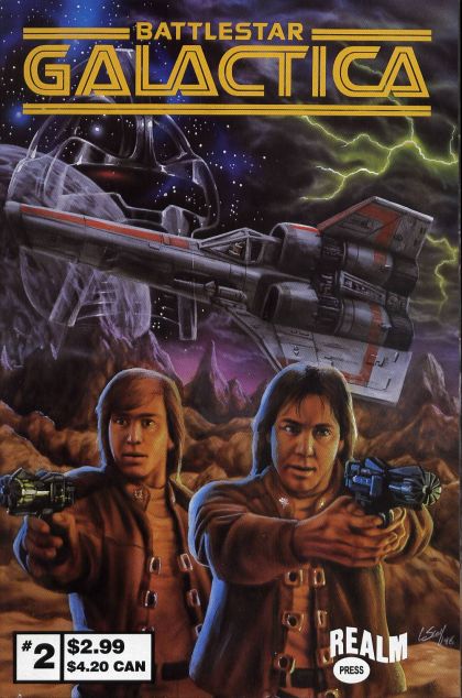 BATTLESTAR GALACTICA #2 REALM PRESS 1998
