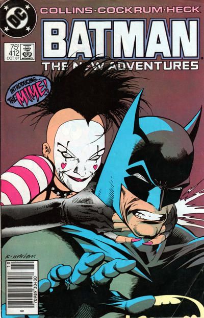 BATMAN #412 NEWSSTAND EDITION 1987